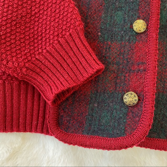 Pendleton 100% Virgin Wool Cardigan Sweater M - Picture 6 of 11